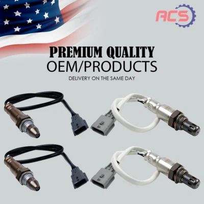 4 sensores de oxígeno O2 aguas arriba + aguas abajo OEM para Nissan Armada TITAN NV3500 5,6 L Foto 1 de 4