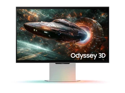 Samsung 27-inch Odyssey 3D G90XF, 4K, 165Hz, Gaming Monitor - Image 1 of 4