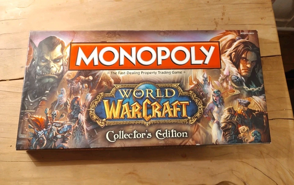 Monopoly World Of Warcraft Collectors Edition  Board Game EXCELLENT CONDITION  - Image 1 of 4