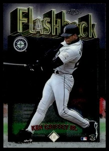 1998 TOPPS CHROME FLASHBACK KEN GRIFFEY JR - Picture 1 of 2