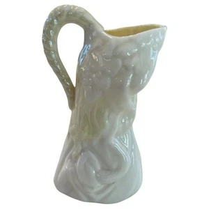 Vintage Beleek Irish Parian Porzellan 4,5" groß Mädchen Krug - Bild 1 von 5