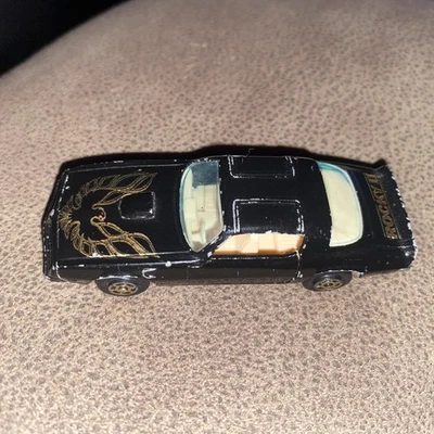 Vintage 1979 Yatming Pontiac Trans Am Rocky II Black Diecast - Image 1 of 3