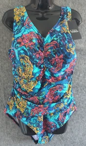 Traje de baño Ulla Popken para mujer Reino Unido 28. Traje de baño multicolor - Imagen 1 de 11