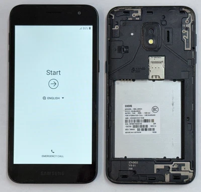 Conjunto de pantalla táctil LCD Samsung J2 Core SM-J260A J260T J260U OEM *LEER* Foto 1 de 2