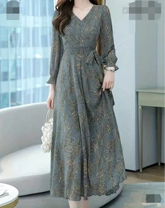 Maxi Summer Dress Abaya Size 8 - Picture 1 of 3