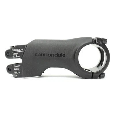 Cannondale C1 Conceal Stem 80mm x -6 Degree Stem Black CP2103U1080 - Image 1 of 4