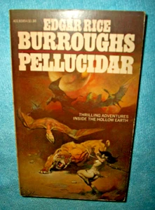 Edgar Rice Burroughs Pellucidar ACE 2nd Print PB Book Vintage 1972 F. Frazetta - Picture 1 of 10
