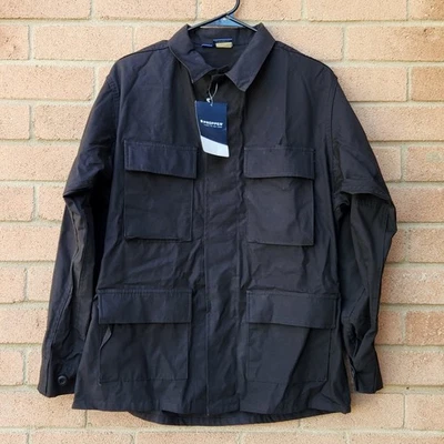 Propper Tactical Field Jacket Men’s S Black Cotton Military Utility Pockets - Image 1 of 4