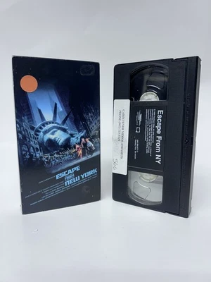 Escape From New York 1981 VHS 1984 John Carpenter Kurt Russell Action Thriller - Image 1 of 2
