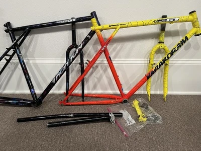 2 VTG GT Framesets KARAKORAM Tequila Sunrise and HTF Tachyon in EX Condition - Image 1 of 4