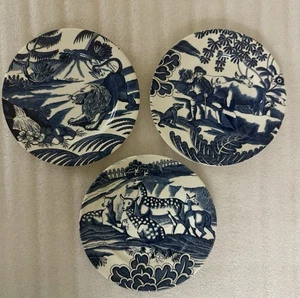 Juego de 3 platos de colección de hierro Tiffany & Co Johnson Brothers Inglaterra - Imagen 1 de 16