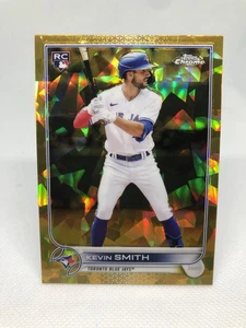 2022 Topps Chrome Sapphire #636 Kevin Smith Gold Refractor Rookie/50 - Imagen 1 de 3