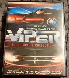Viper: Complete Series Collection (DVD, 1994) Seasons 1-4, 14-Disc Set, 1 2 3 4 - Foto 1 di 5