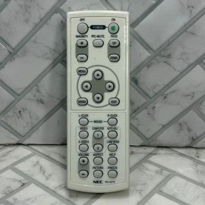 Mando a distancia para proyector NEC RD-427E limpio probado y funciona VER VIDEO Foto 1 de 4