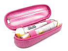 ICE Medical Pink Twin Epipen Syringe Case - Allergies Diabetes Inhalers