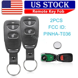 2 For 2011 2012 2013 Kia Sorento Keyless Entry Remote Car Key Fob PINHA-T036 - Picture 1 of 9