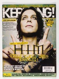 VILLE VALO HIM NIRVANA MARILYN MANSON Kerrang January 2006 UK METALLICA SLIPKNOT - Picture 1 of 5