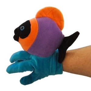Guante de mano marioneta pez felpa creaciones derecho - Imagen 1 de 5