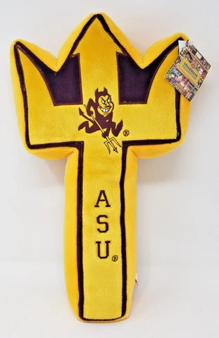 ARIZONA STATE SUN DEVILS PLUSH MASCOT DEVIL TRIDENT PILLOW 17 INCHES HERRINTON Cover