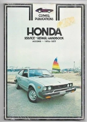 Honda Accord Clymer Service & Repair Handbook- 1976-1977 New - Изображение 1 из 2