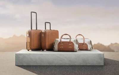 Aston Martin 4 Piece Tan Luggage Set - Image 1 of 4