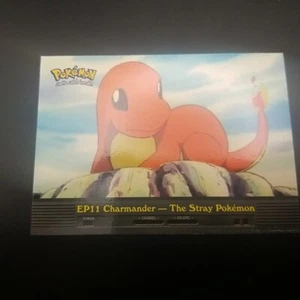 EP11 CHARMANDER- THE STRAY POKEMON - NON HOLO Topps BLUE LOGO POKEMON CARD NM/LP - Picture 1 of 2