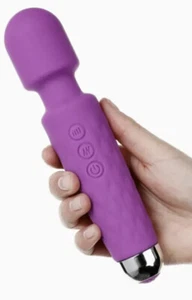 Magic Wand Massager Vibrating Full Body Massager USB Rechargeable Waterproof UK - Picture 1 of 6