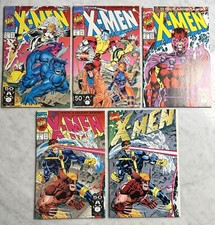 X-Men #1 Jim Lee Set of ALL 5 Variant Covers in HG! (Marvel, 1991)