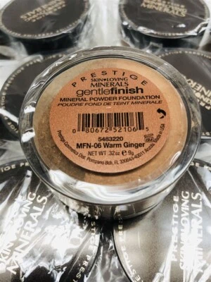 Lot of 11 Prestige Gentle Finish Mineral Powder Foundation (MFN-06 Warm Ginger)  - Image 1 of 3