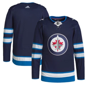 Adidas Winnipeg Jets Primegreen Autentica Maglia Home Uomo Taglia 56 (2XL) Nuova con etichette - Foto 1 di 3