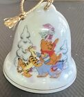 Vintage 1999 Groiler Disney Winnie the Pooh & Friends Porcelain Bell Ornament 
