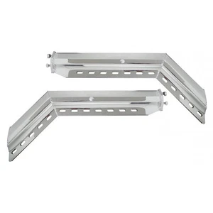 45° Angled Mud Flap Hanger - 2" Bolt Pattern - 30" 430 Stainless Steel - Bild 1 von 3