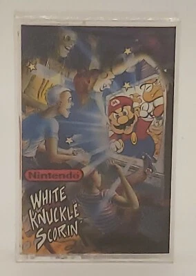 Nintendo "WHITE KNUCKLE SCORIN" 1991 MCA Cassette New and Sealed - Image 1 of 4