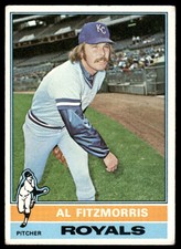1976 TOPPS AL FITZMORRIS KANSAS CITY ROYALS #144