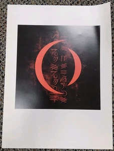 A Perfect Circle Mer De Noms Semi Embossed Poster Print 12x16 Original 2000 - Picture 1 of 2