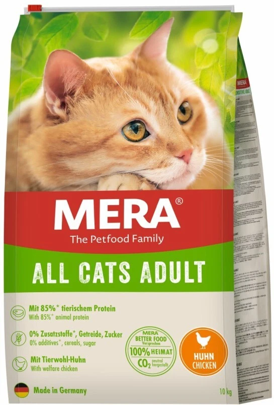 MeraCat All Cats Adult Huhn | 10kg Katzenfutter trocken - Bild 1 von 1