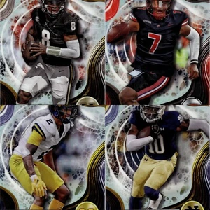 Refractor de fútbol americano Bowman Best U 2024 1-100 tú eliges completa tu conjunto - Imagen 1 de 13