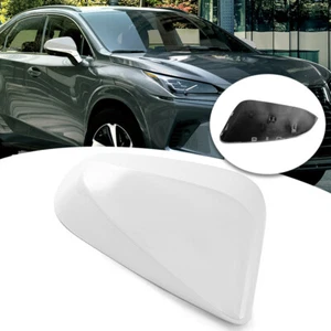 White Right Passenger Side Rearview Mirror Cap Cover For Lexus NX RX 2015-2021 - Picture 1 of 15