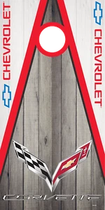 Corn Hole Board Wrap - Corvette Cornhole Skin - Bild 1 von 1
