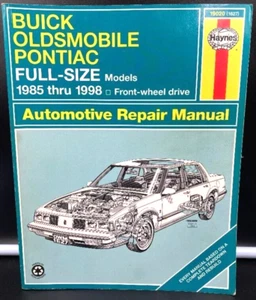 Haynes 19020 Buick Oldsmobile Pontiac Full-Size Models Repair Manual 1985 - 1998 - Picture 1 of 3