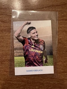 2022 Topps MLS Damir Kreilach Mini Insert Salt Lake City Soccer Card - Picture 1 of 2
