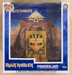Funko Pop! Albums Iron Maiden Powerslave Pharaoh Eddie #16 w/ Hard Case In Stock - Picture 1 of 3