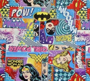 Camelot DC Comics Girl Power Wonder Woman Supergirl Bat Girl POW KABoom  BTFQ - Picture 1 of 12