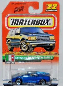 MATCHBOX TREASURE HUNT MB 2000 LOGO LAMBORGHINI DIABLO #22 - Picture 1 of 2