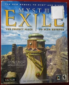 Video Game PC Myst III 3 Three Exile NEW SEALED Big Box shelf wear - Picture 1 of 2