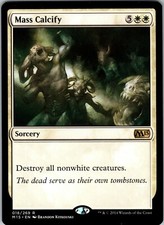 Mass Calcify - Core Set 2015 - LP - Rare - Magic The Gathering MTG