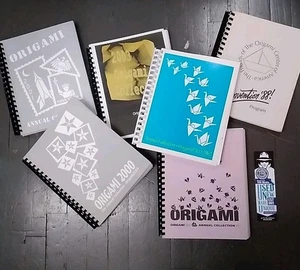 Lot: Origami USA Annual Collections 1996-2003 +1988 Convention. 6 Books VG Cond. - Picture 1 of 16