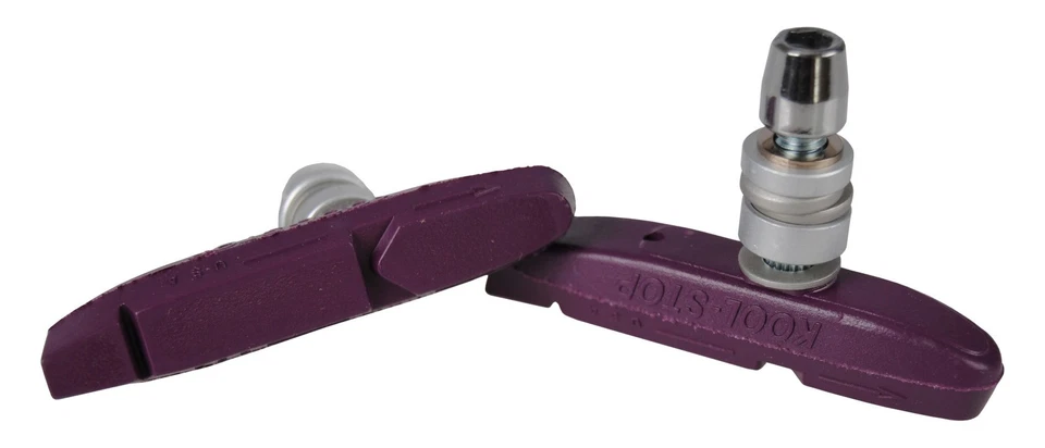 Pastillas de freno KOOL STOP Supra 2 bicicleta BMX ROSCADAS PÚRPURA Foto 1 de 1