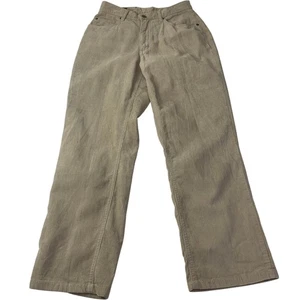 Lee Riders Corduroy Jeans Relaxed Fit Beige Women's UK 8 - Picture 1 of 9