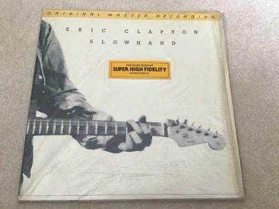 MFSL ERIC CLAPTON Mobile Fidelity SLOWHAND Original Master Recording MOFI OMR Foto 1 de 4